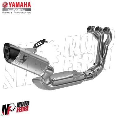 MF9251 Marmitta Akrapovic Yamaha MT-09 2024 2025 Titanio Omologata