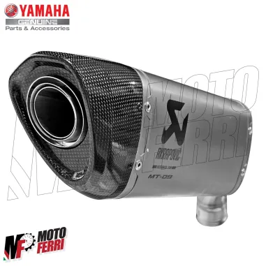 MF9251 Marmitta Akrapovic Yamaha MT-09 2024 2025 Titanio Omologata