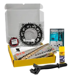 MF3384 Kit Trasmissione DID SUZUKI 1000 DL V-Strom Adventure XT Corona 41 Pignone 17 da 2014 a 2019