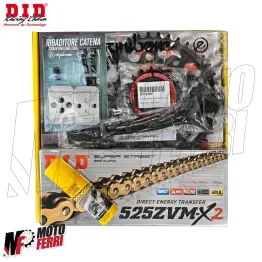 MF3384 Kit Trasmissione DID SUZUKI 1050 DL V-Strom Corona 41 Pignone 17 da 2014 a 2019 2