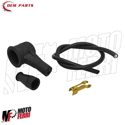 Filo Cavo Candela con Forchetta e Cappuccio VESPA PX 125 150 200 PE ARCOBALENO