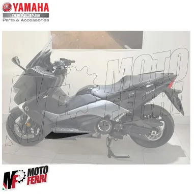 MF9253 Spoiler Sotto Pedana Sinistro Nero Opaco Originale Yamaha TMax 530 (17/19)