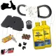 MF1949 KIT TAGLIANDO 2 OLIO FILTRO CINGHIA RULLI CANDELA VESPA GTS 300 SUPER