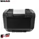 MF9256 Bauletto Moto SHAD TERRA TR41 Alluminio 41L + Schienalino e Piastra Universale