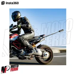 MF9263 Selfie Stick 114 cm Bastone Asta per INSTA360 Action Cam Moto 2