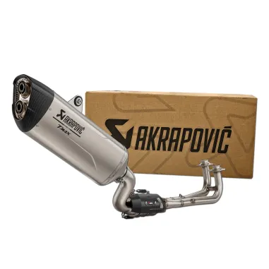 MF9267 Marmitta Scarico Akrapovic per Yamaha TMax 560 2025 E5+ Titanio Omologata