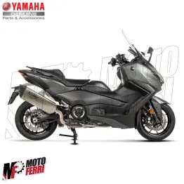 MF9267 Marmitta Scarico Akrapovic per Yamaha TMax 560 2025 E5+ Titanio Omologata 2