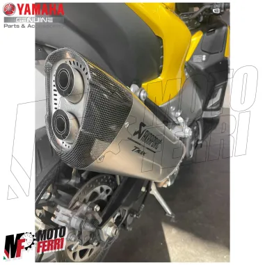MF9267 Marmitta Scarico Akrapovic per Yamaha TMax 560 2025 E5+ Titanio Omologata