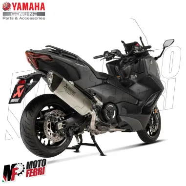 MF9267 Marmitta Scarico Akrapovic per Yamaha TMax 560 2025 E5+ Titanio Omologata