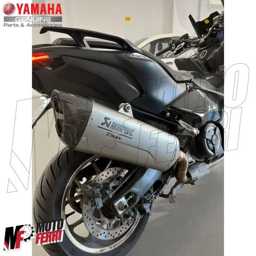 MF9267 Marmitta Scarico Akrapovic per Yamaha TMax 560 2025 E5+ Titanio Omologata