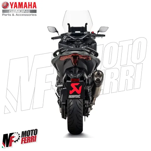 MF9267 Marmitta Scarico Akrapovic per Yamaha TMax 560 2025 E5+ Titanio Omologata