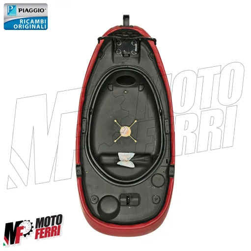 MF4177 Sella per Vespa Primavera 50 125 dal 2013 al 2017 Rossa - USATO