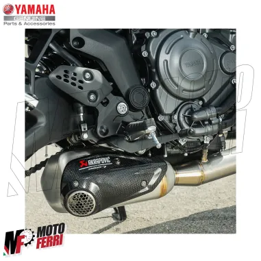 MF9270 Marmitta Scarico Akrapovic Yamaha Tracer 7 GT  2025 E5+ Titanio Omologata