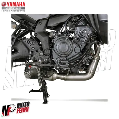 MF9270 Marmitta Scarico Akrapovic Yamaha Tracer 7 GT  2025 E5+ Titanio Omologata