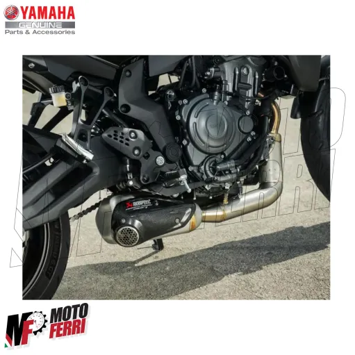 MF9270 Marmitta Scarico Akrapovic Yamaha Tracer 7 GT  2025 E5+ Titanio Omologata