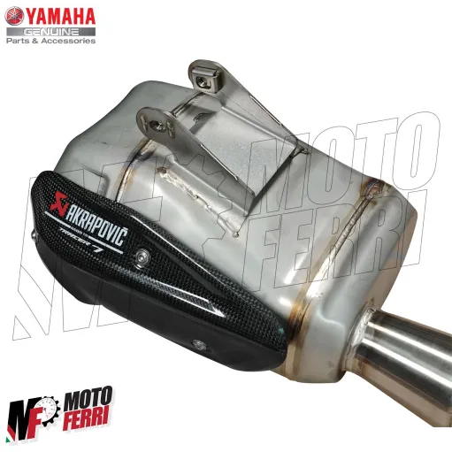 MF9270 Marmitta Scarico Akrapovic Yamaha Tracer 7 GT  2025 E5+ Titanio Omologata