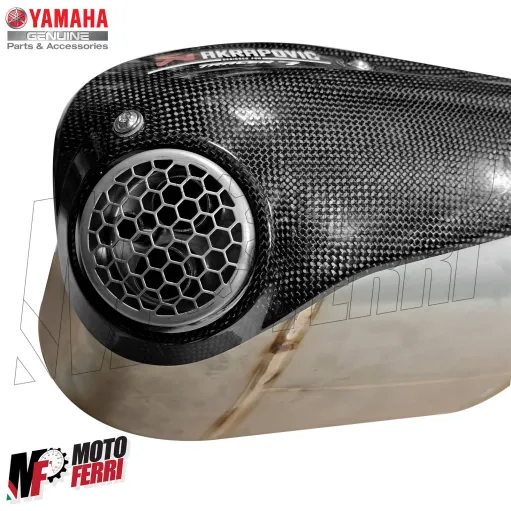 MF9270 Marmitta Scarico Akrapovic Yamaha Tracer 7 GT  2025 E5+ Titanio Omologata