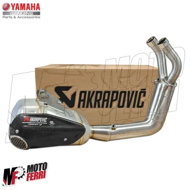 MF9270 Marmitta Scarico Akrapovic Yamaha Tracer 7 GT  2025 E5+ Titanio Omologata