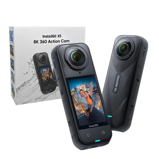 MF9261 INSTA360 X5 Action Cam 8K Videocamera 360 Video Universale Moto