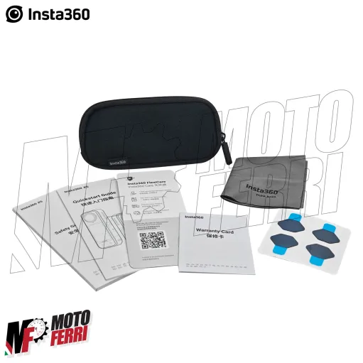 MF9261 INSTA360 X5 Action Cam 8K Videocamera 360 Video Universale Moto
