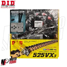 MF9273 Kit Trasmissione DID Yamaha MT-09 GT Tracer 900 Corona 45 Pignone 16 da 2018 a 2020 2