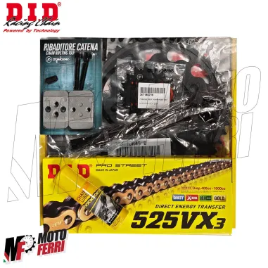 MF9273 Kit Trasmissione DID Yamaha MT-09 GT Tracer 900 Corona 45 Pignone 16 da 2018 a 2020