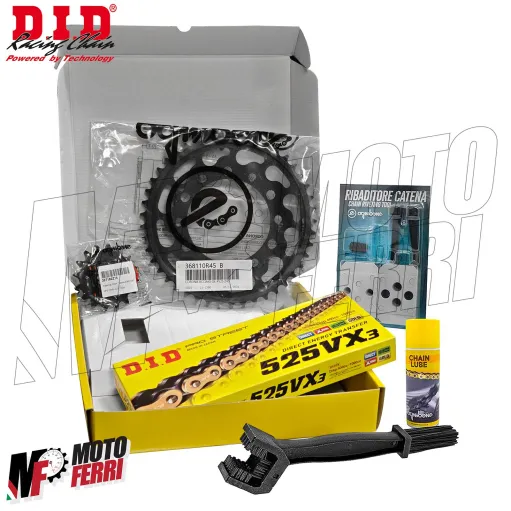 MF9273 Kit Trasmissione DID Yamaha MT-09 GT Tracer 900 Corona 45 Pignone 16 da 2018 a 2020