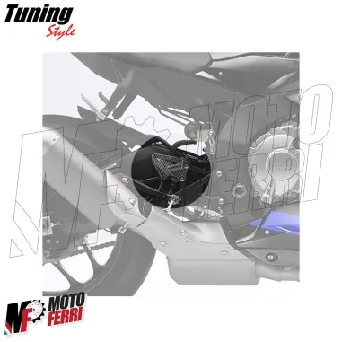 MF9274 Protezioni Pedane Poggiapiedi Carbon Look Yamaha R1 R1M dal 2015 al 2024
