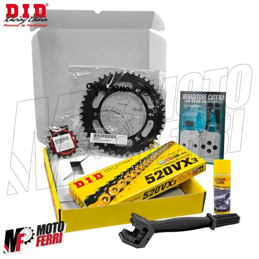 MF9277 Kit Trasmissione DID CF MOTO MT 800 Corona 45 Pignone 16 da 2022 a 2024
