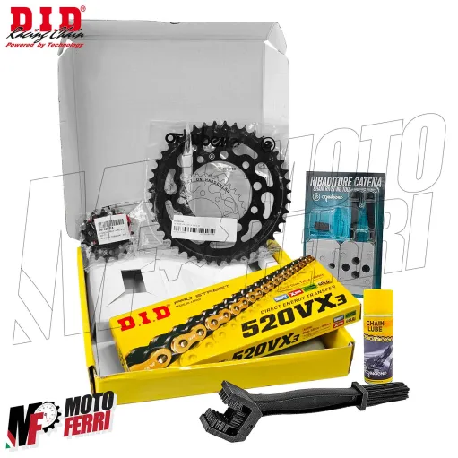 MF9278 Kit Trasmissione DID Aprilia RS 457 Corona 43 Pignone 15 - 2024 2025