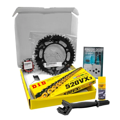 MF9279 Kit Trasmissione DID KOVE 800 X Corona 45 Pignone 15 - 2024 2025