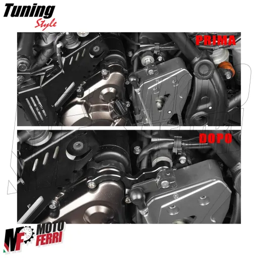 MF9275 Supporto Stabilizzatore Cambio Yamaha R7 MT 07 TENERE TRACER 7 700 CNC