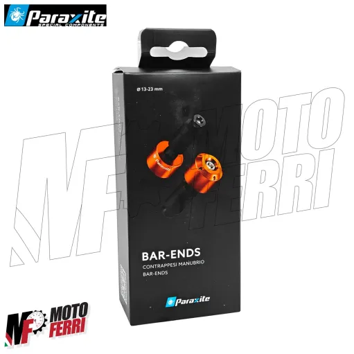 MF9160 Stabilizzatori Contrappesi Manubrio Paraxite Arancione 13-23mm Moto