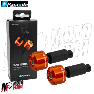 MF9160 Stabilizzatori Contrappesi Manubrio Paraxite Arancione 13-23mm Moto