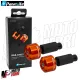 MF9160 Stabilizzatori Contrappesi Manubrio Paraxite Arancione 13-23mm Moto