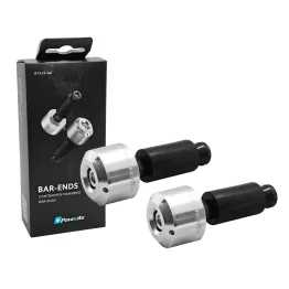 MF9163 Stabilizzatori Contrappesi Manubrio Paraxite Argento 13-23mm Moto