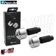 MF9163 Stabilizzatori Contrappesi Manubrio Paraxite Argento 13-23mm Moto