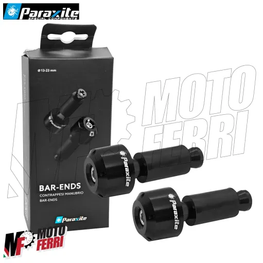 MF9164 Stabilizzatori Contrappesi Manubrio Paraxite Nero 13-23mm Moto