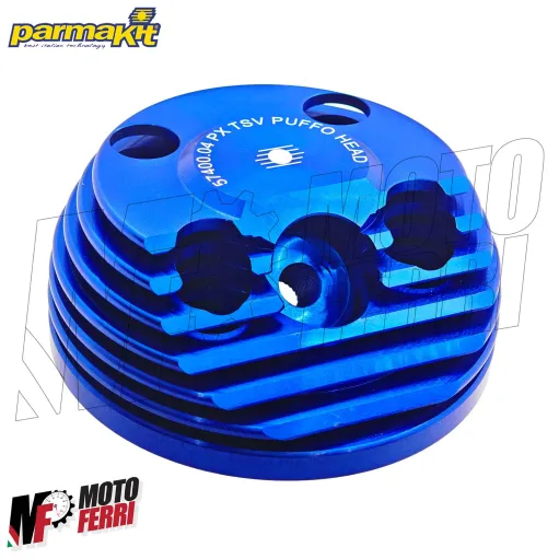 MF9282 Cilindro Parmakit TSV VESPA PX 125 150 DM 63 Testa Puffo 177 Alluminio