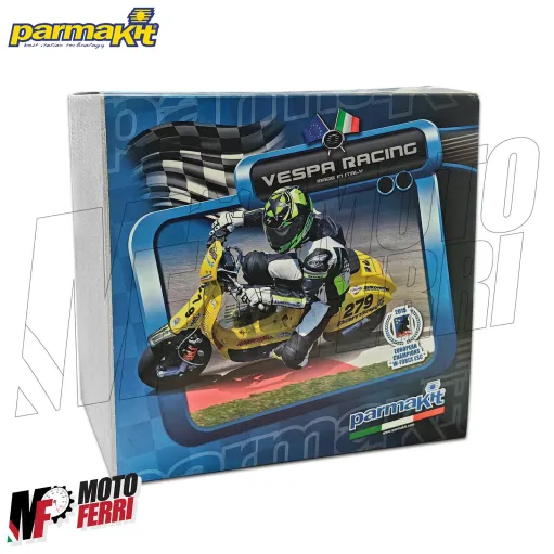 MF9282 Cilindro Parmakit TSV VESPA PX 125 150 DM 63 Testa Puffo 177 Alluminio