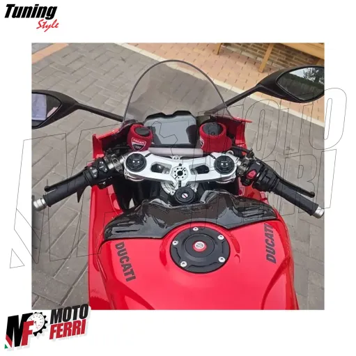 MF9285 Coperchio Batteria Ducati Panigale V4 V4S V4R Carbonio 2022 2023
