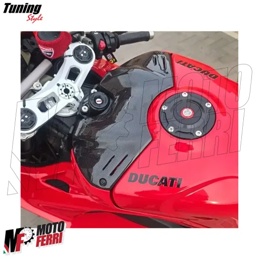 MF9285 Coperchio Batteria Ducati Panigale V4 V4S V4R Carbonio 2022 2023