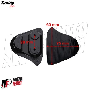 MF9287 Tappi Coperchi Specchietti CNC Nero Yamaha YZF-R1 da 2020 a 2025
