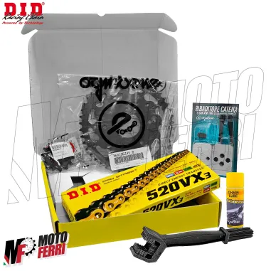 MF9306 Kit Trasmissione DID KTM DUKE 125 Corona 45 Pignone 14 da 2014 a 2024