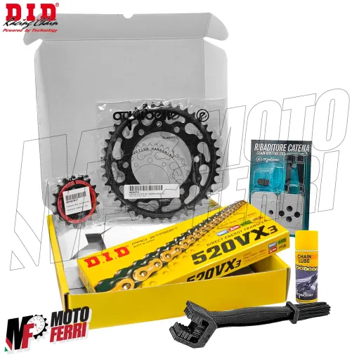 MF9307 Kit Trasmissione DID KAWASAKI 500 ER-5 TWISTER Corona 45 Pignone 14 da 1997 a 2006