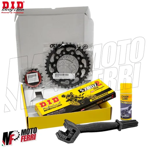 MF9309 Kit Trasmissione DID Aprilia RS 125 Corona 40 Pignone 17 dal 2006 al 2011