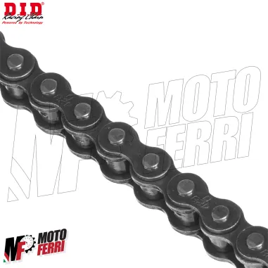 MF9311 Catena Trasmissione DID Passo 428 D 140 Maglie Grigio a Clip RJ Moto