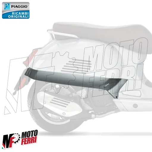 MF4971 Fianchetto Grigio Destro Originale Piaggio Vespa GTS 125 300 da 2018 a 2022