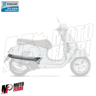 MF4971 Fianchetto Grigio Destro Originale Piaggio Vespa GTS 125 300 da 2018 a 2022