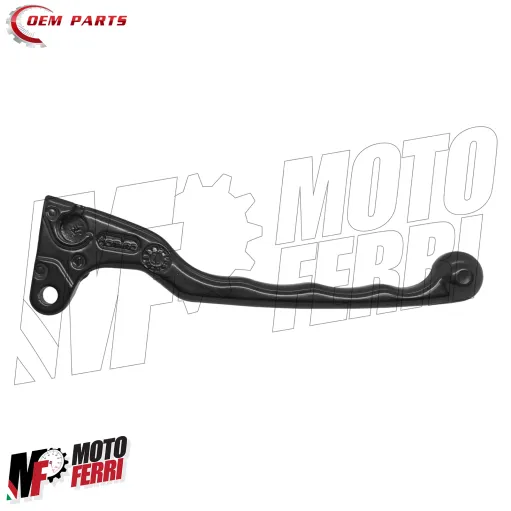 MF3854 Leva Freno Sinistra Piaggio 50 SI FL - CIAO FL Sagomata Alluminio Nera